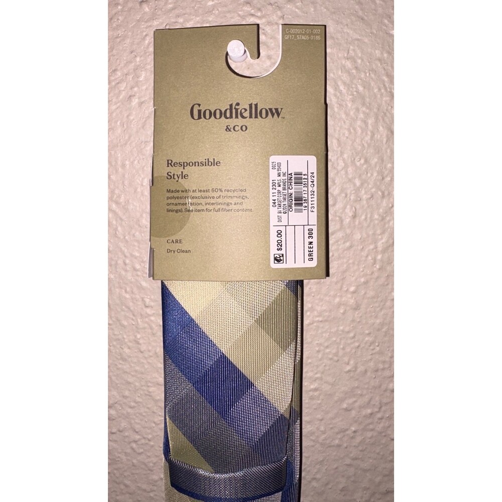 Good‎ fellow Men’s Tie NWT - Picture 3 of 4